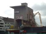 (138'557) - Abbruch vom Kino Rex in Thun am 16. April 2012