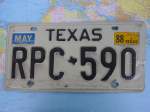(153'740) - Autonummer aus Amerika - RPC-590 - am 13. August 2014 im BrockiShop