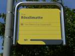 (153'957) - STI-Haltestelle - Thun, Rsslimatte - am 17. August 2014