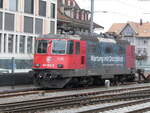 (271'625) - SBB-Lokomotive - Nr. 420'252-9 - am 1. Februar 2025 im Bahnhof Thun