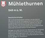 (231'434) - Infotafel über die Geschichte von Mühlethurnen am 17.