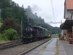 (217'984) - BSB-Dampflokomotive - Nr. 51 - am 14. Juni 2020 im Bahnhof Wasen