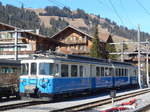 (178'653) - MOB-Pendelzug - Nr. 4004 - am 19. Februar 2017 im Bahnhof Zweisimmen