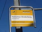 (213'106) - PostAuto-Haltestelle - Zweisimmen, Talstation Rinderberg - am 25.