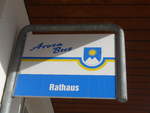 (201'268) - Arosa-Bus-Haltestelle - Arosa, Rathaus - am 19.