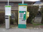 (189'992) - transN-Billetautomat am 2. April 2018 in St-Blaise, Centre