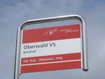 (217'664) - MGB-Haltestelle - Oberwald VS, Bahnhof - am 7.