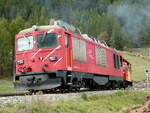 Oberwald/788752/240293---mgb-diesellokomotive---nr-62 (240'293) - MGB-Diesellokomotive - Nr. 62 - am 25. September 2022 in Oberwald