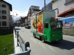 (133'392) - Migros, Zermatt - VS 55'032 - Elektro Lastwagen am 22.
