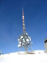 sender/286216/138310---sendeturm-auf-dem-niederhorn (138'310) - Sendeturm auf dem Niederhorn am 11. Mrz 2012