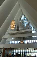 (288'460) - Die Orgel in der Eismeerkathedrale am 14. Juni 2026 in Troms�