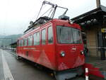 (250'111) - RhW-Triebwagen - Nr. 1 - am 16. Mai 2023 im Bahnhof Rheineck